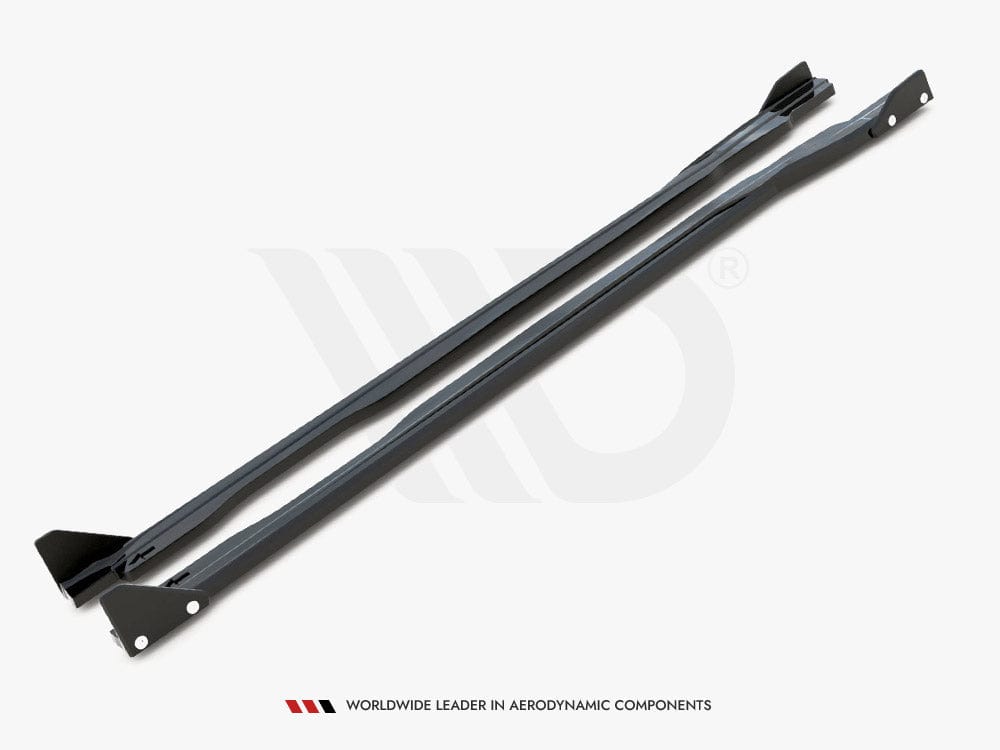 Maxton Design Side Skirts Diffusers V.1 + Flaps Honda Civic Type-R Mk 11 Maxton Design SR