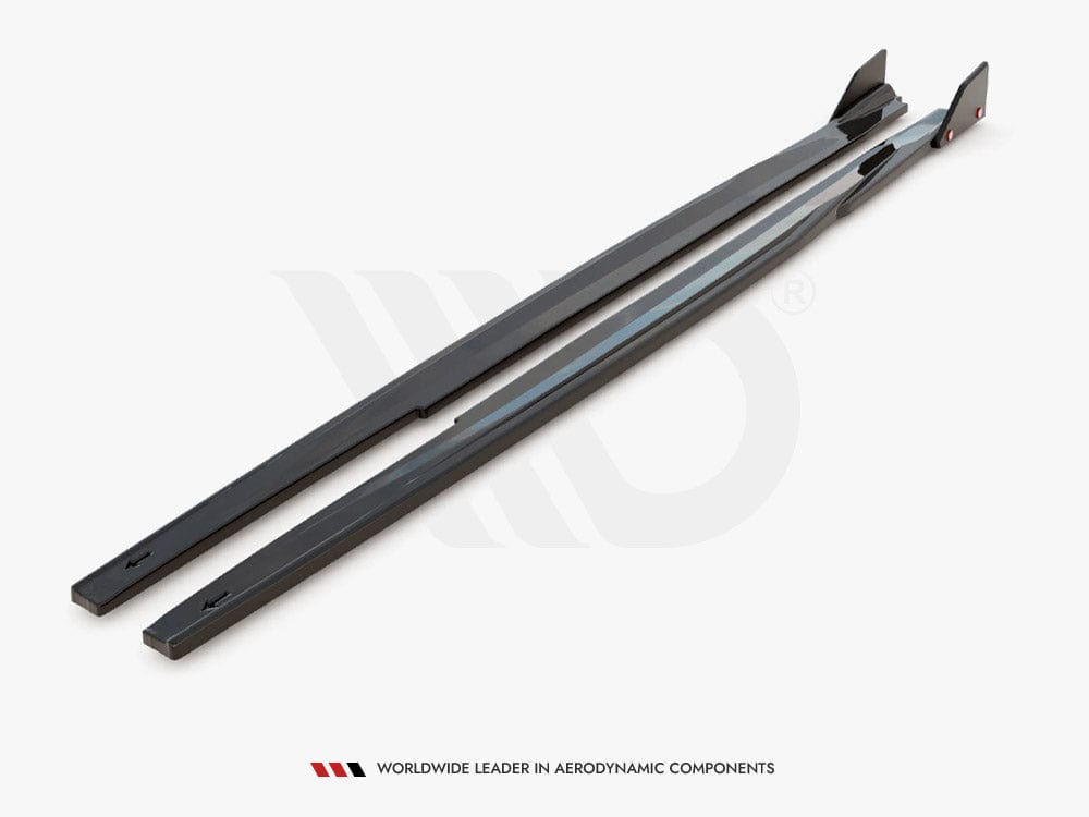Maxton Design Side Skirts Diffusers V.1 + Flaps Toyota Corolla GR Sport Hatchback XII Maxton Design SR