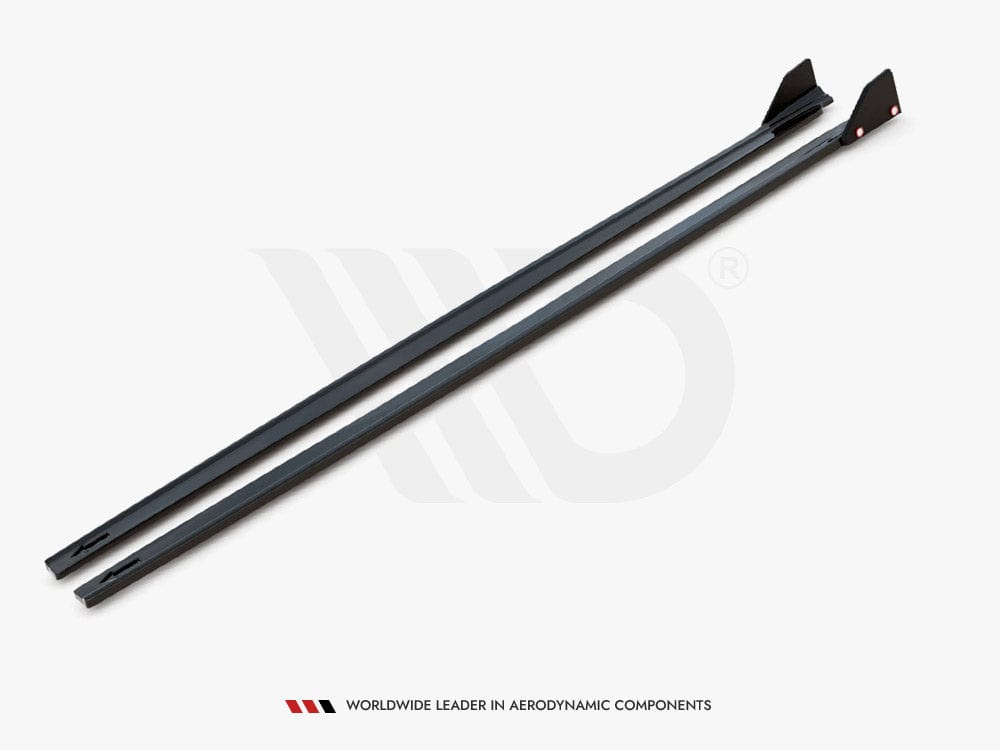 Maxton Design Side Skirts Diffusers V.1 + Flaps Toyota Yaris Mk4 Maxton Design SR