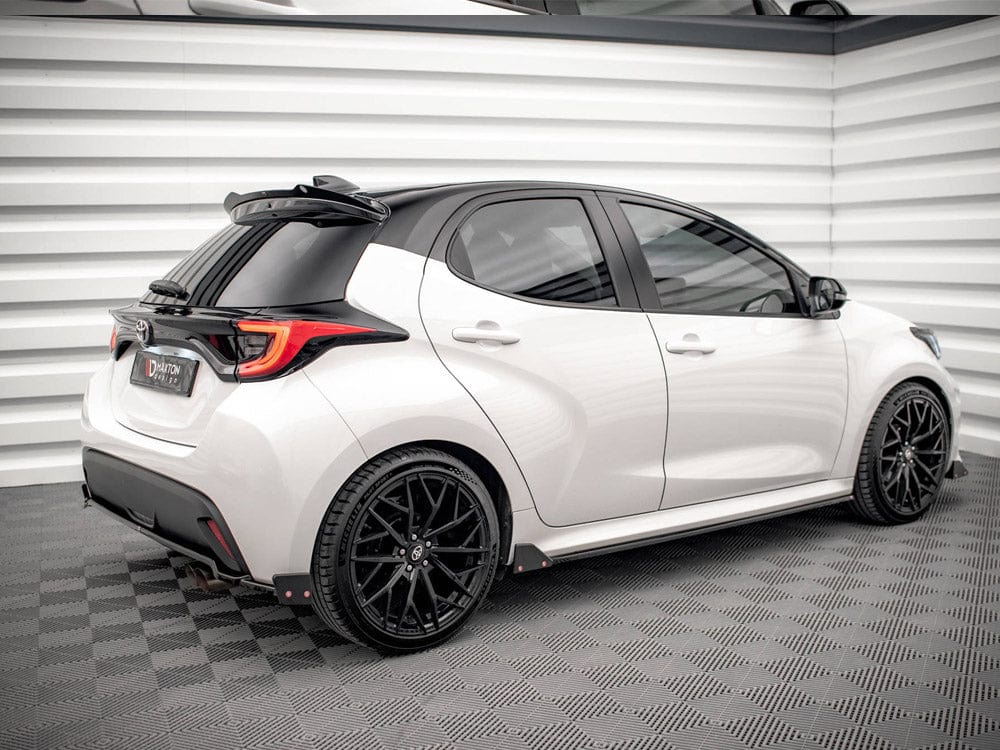 Maxton Design Side Skirts Diffusers V.1 + Flaps Toyota Yaris Mk4 Maxton Design SR