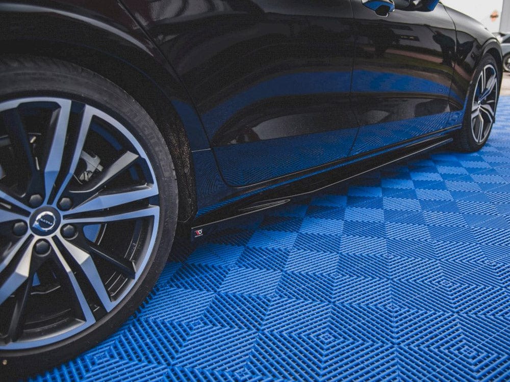 Maxton Design Side Skirts Diffusers V.1 Volvo S60/V60 R-design MK3 2018- Maxton Design SR