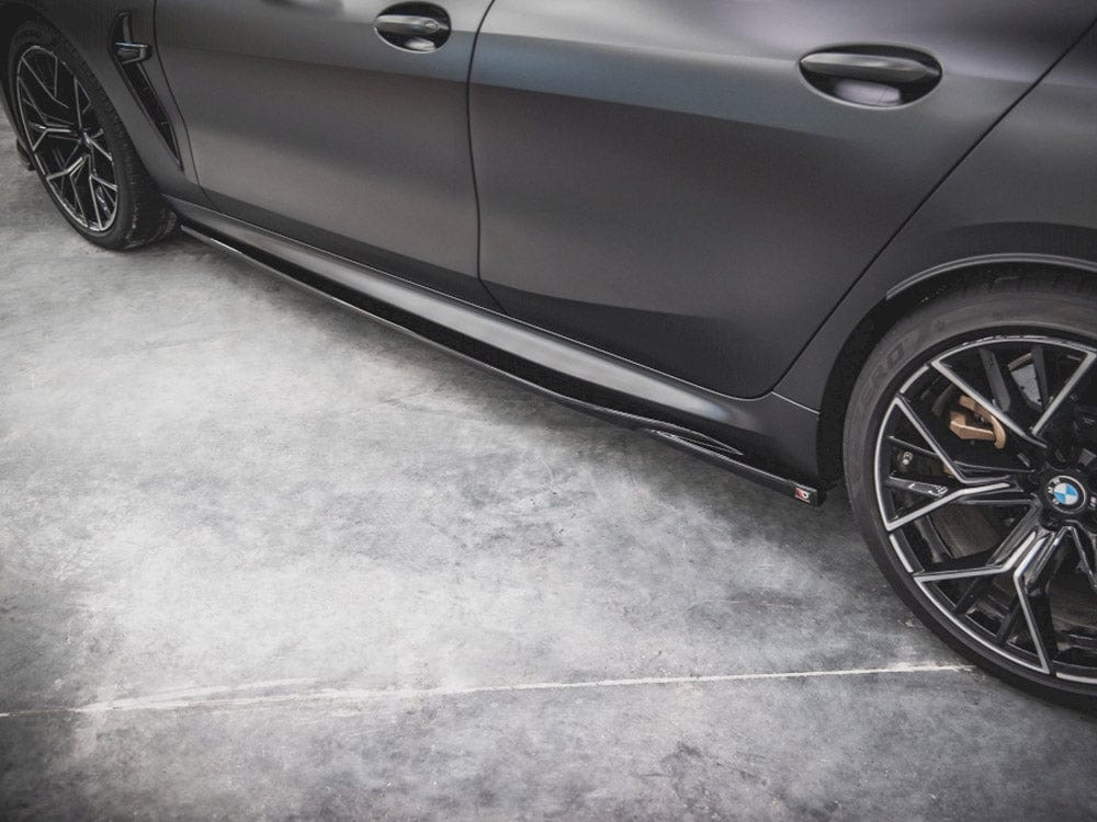 Maxton Design Side Skirts Diffusers V.2 Bmw M8 GRAN Coupe F93 / 8 GRAN Coupe M-pack G16 2019- Maxton Design SR