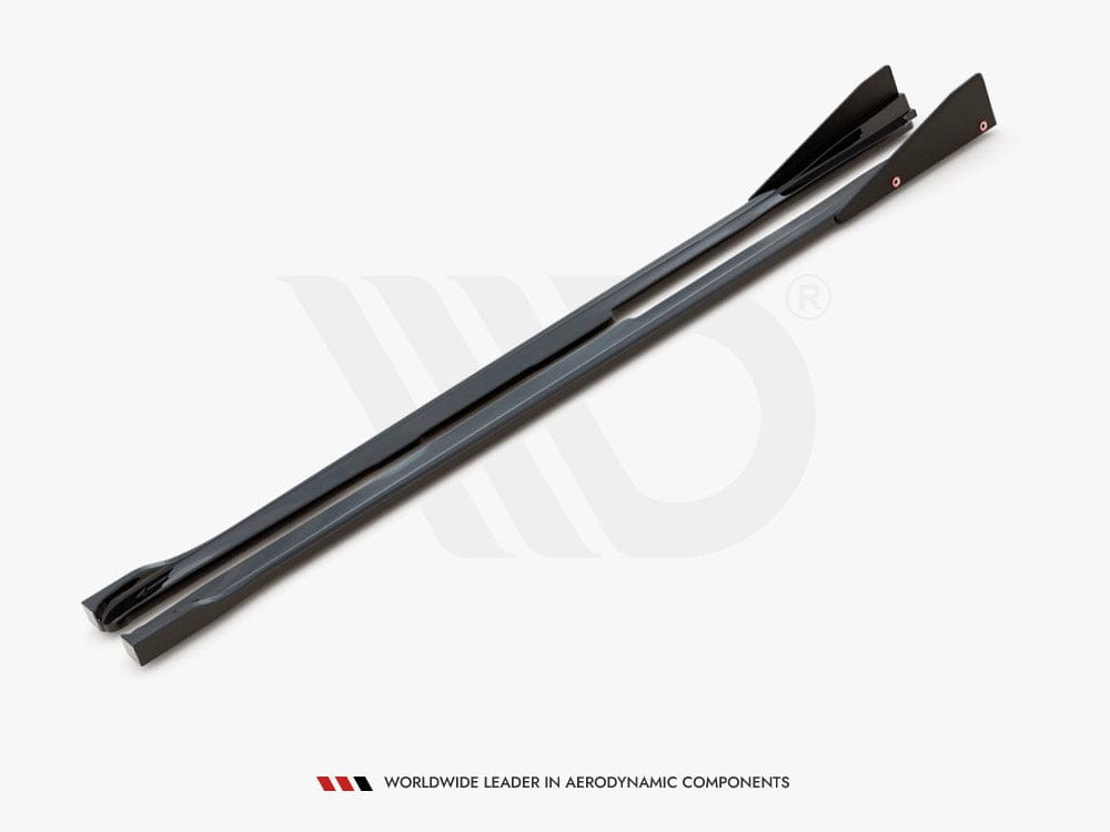 Maxton Design Side Skirts Diffusers V.2 + Flaps Toyota GR Yaris Mk4 Maxton Design SR