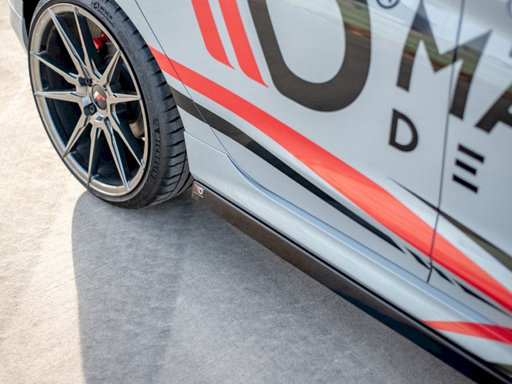 Maxton Design Side Skirts Diffusers V.2 Ford Fiesta MK8 ST / St-line Maxton Design SR