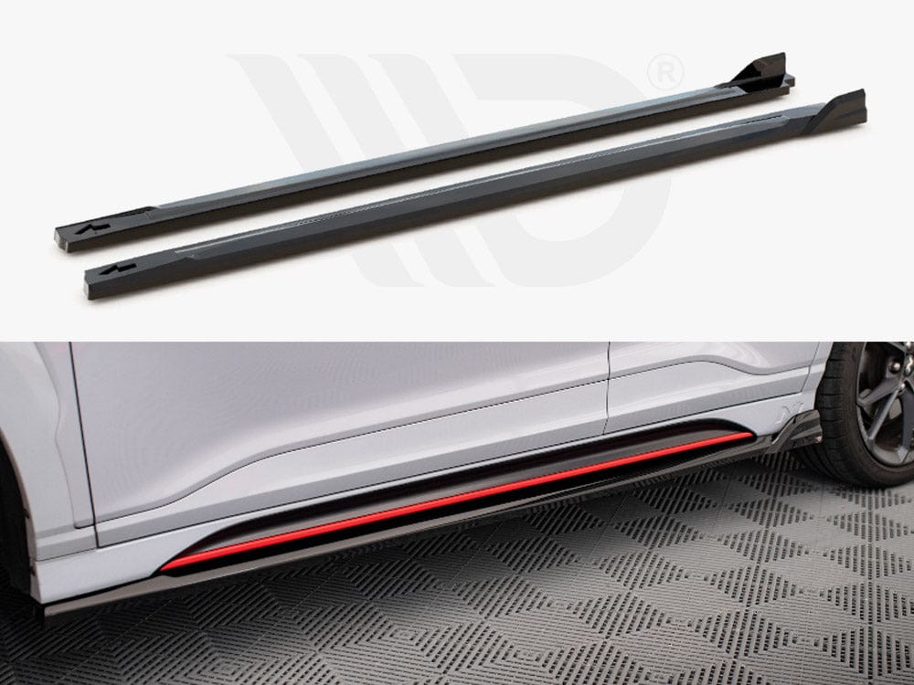 Maxton Design Side Skirts Diffusers V.2 Hyundai Kona N Mk1 Maxton Design SR