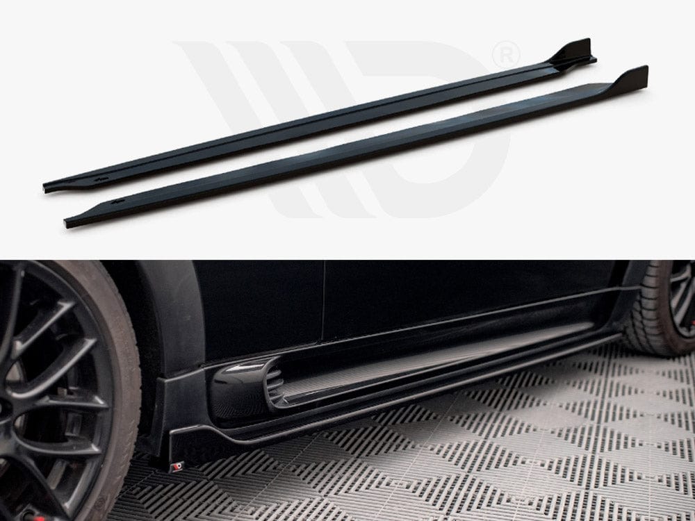 Maxton Design Side Skirts Diffusers V.2 Mini Cooper John Cooper Works R56 Maxton Design SR