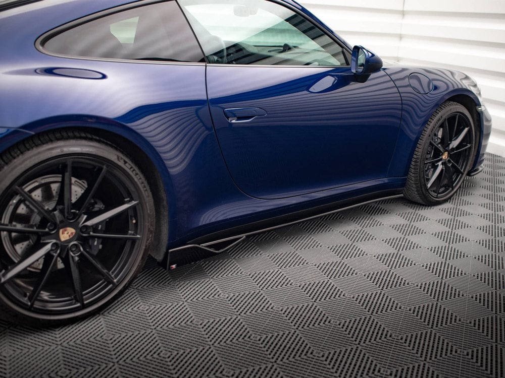 Maxton Design Side Skirts Diffusers V.2 Porsche 911 Carrera Aero 992 Maxton Design SR