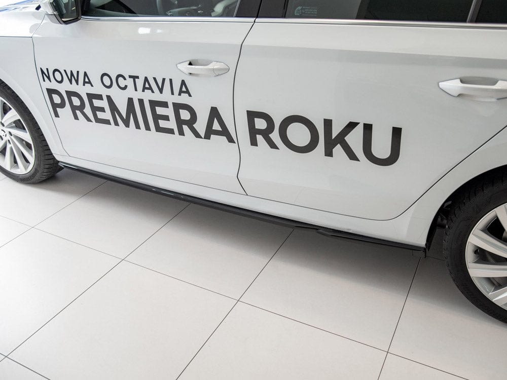 Maxton Design Side Skirts Diffusers V.2 Skoda Octavia Mk4 Maxton Design SR