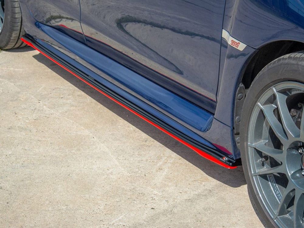 Maxton Design Side Skirts Diffusers V.2 Subaru WRX STI Maxton Design SR