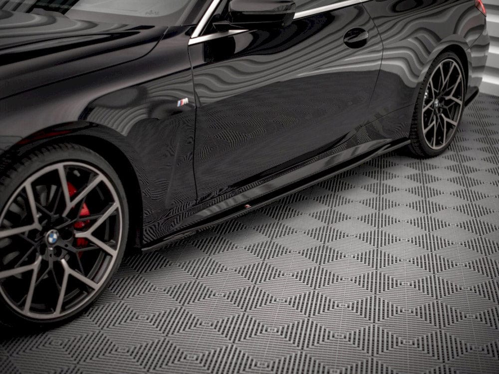 Maxton Design Side Skirts Diffusers V.3 Bmw 4 M-pack G22 2020- Maxton Design SR
