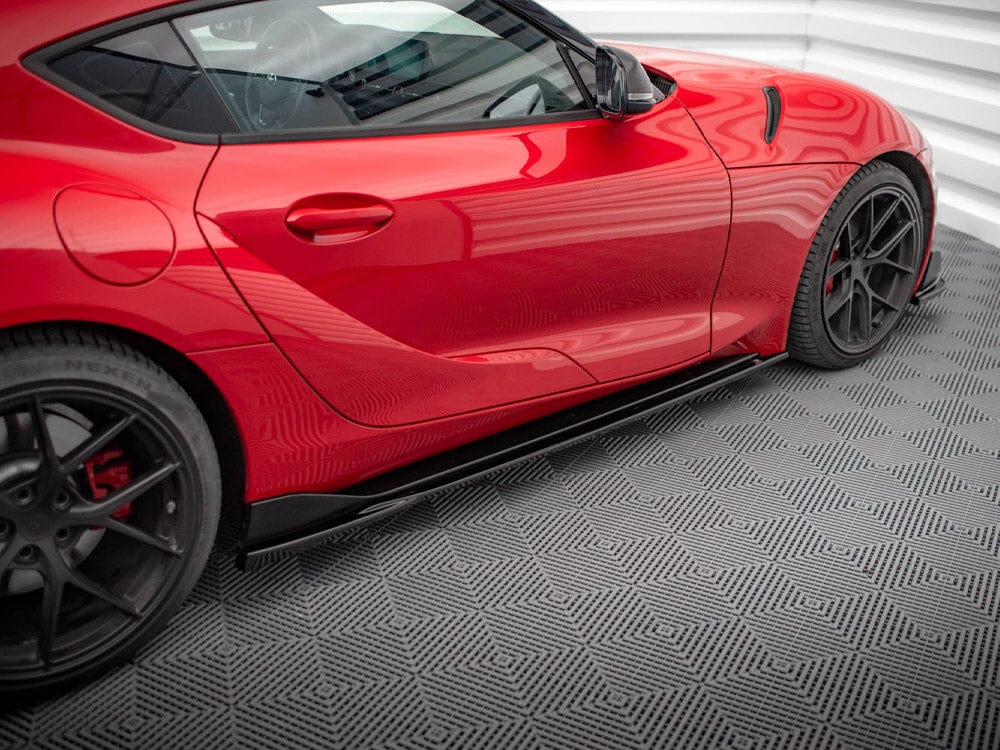 Maxton Design Side Skirts Diffusers V.3 Toyota Supra MK5 2019- Maxton Design SR