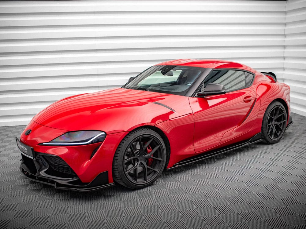 Maxton Design Side Skirts Diffusers V.3 Toyota Supra MK5 2019- Maxton Design SR