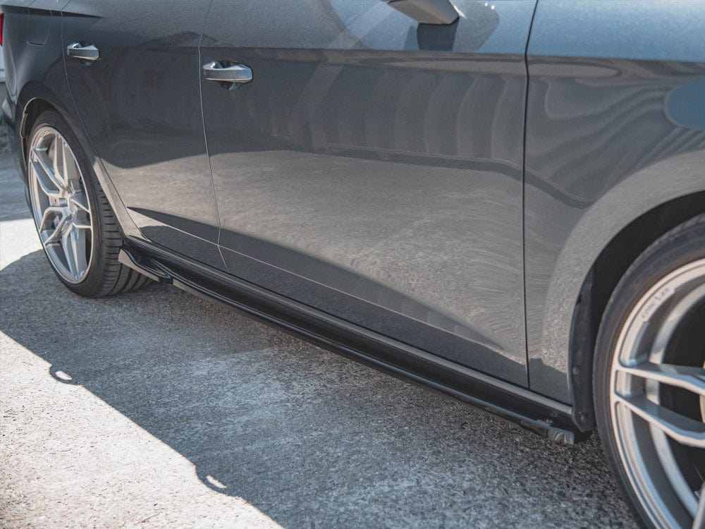 Maxton Design Side Skirts Diffusers V.4 Seat Leon Mk3 Cupra / FR Facelift Maxton Design SR