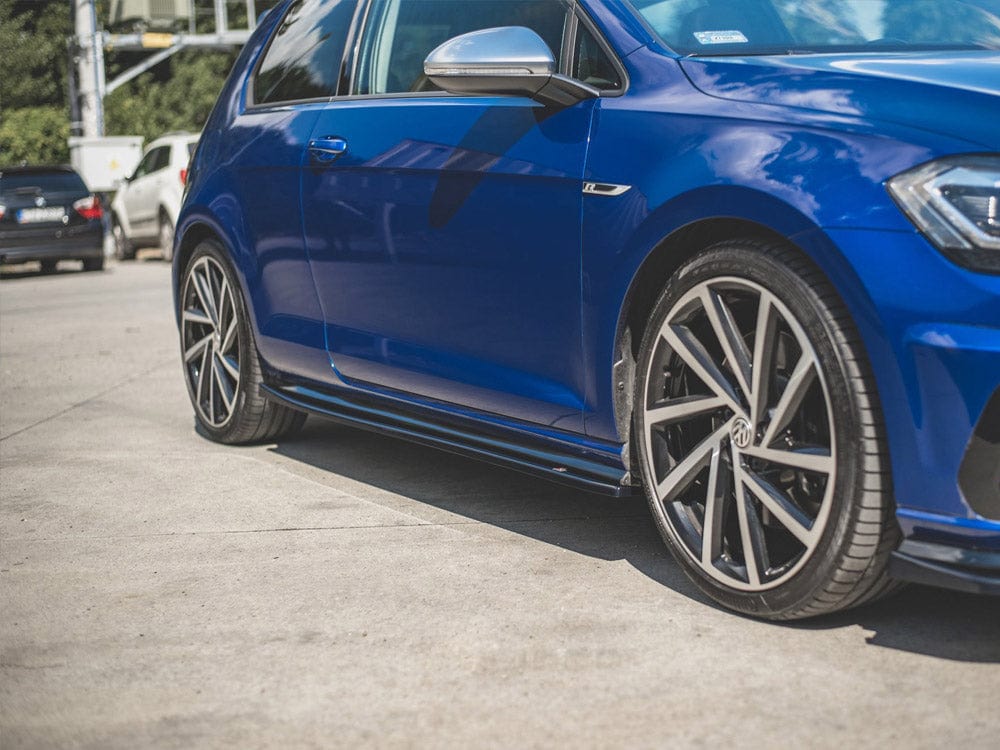Maxton Design Side Skirts Diffusers V.4 VW Golf 7 R / R-Line Facelift Maxton Design SR