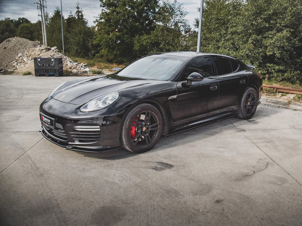 Maxton Design Side Skirts Diffusers V1 Porsche Panamera Turbo 970 Facelift 2013-2016 Maxton Design SR