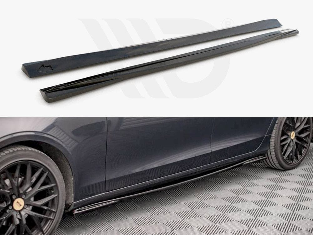 Maxton Design Side Skirts Diffusers Volvo V90 MK2 2016-2020 Maxton Design SR