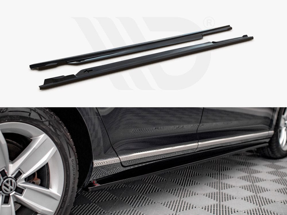 Maxton Design Side Skirts Diffusers VW Passat B8 Facelift 2019- Maxton Design SR
