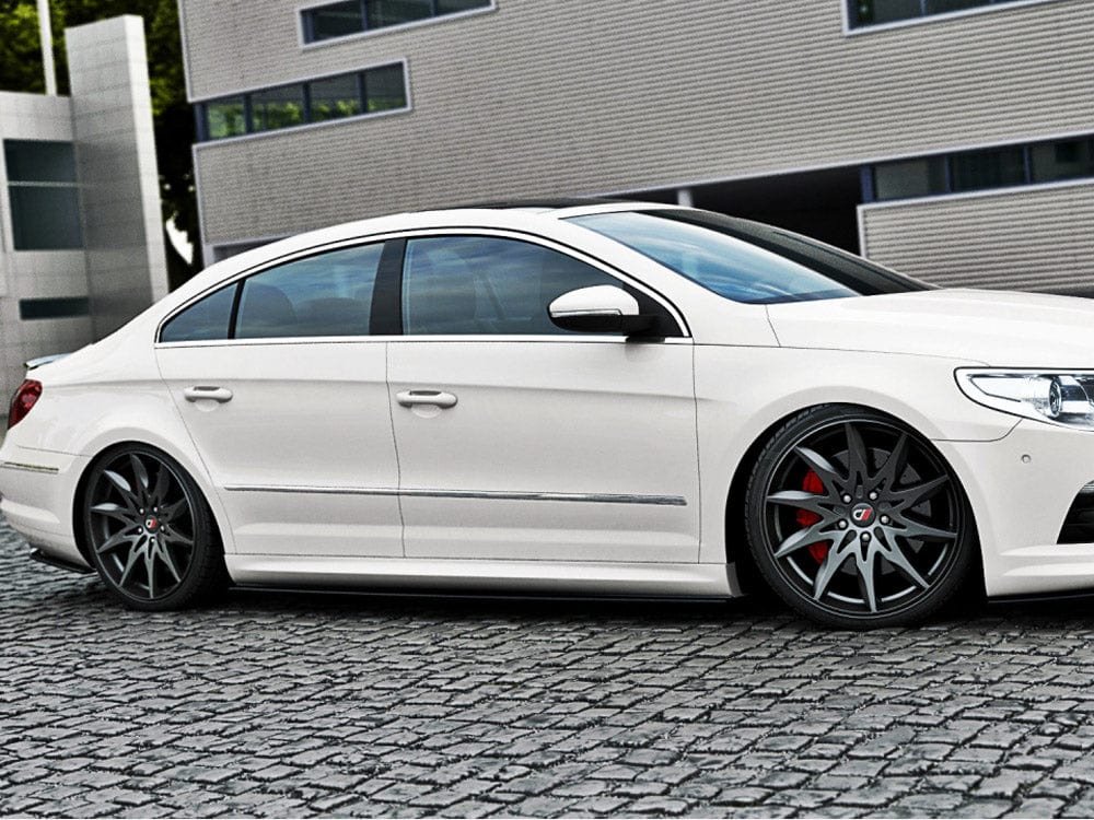 Maxton Design Side Skirts Diffusers VW Passat CC R36 Rline (Preface) Maxton Design SR