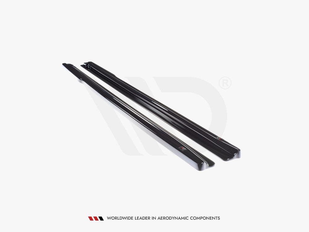 Maxton Design Side Skirts Splitters Fiat 500 MK1 Abarth 2008-2012 Maxton Design SR