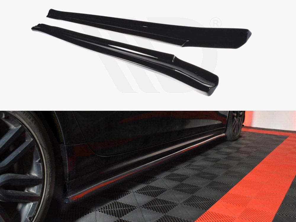 Maxton Design Side Skirts Splitters Maserati Quattroporte MK6 Pre-facelift 2013-2016 Maxton Design SR
