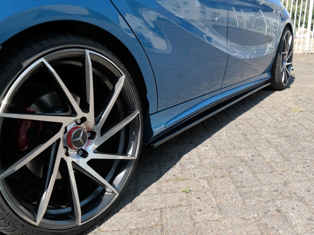 Maxton Design Side Skirts Splitters Mercedes A-class W176 Amg-line Pre-facelift 2013-2015 Maxton Design SR