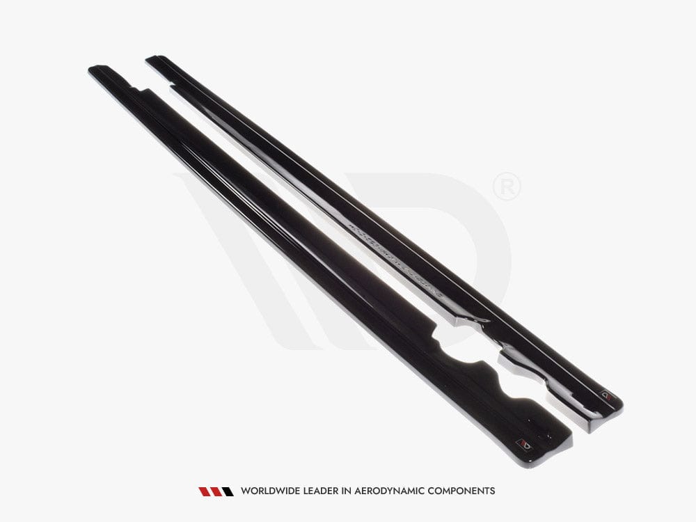 Maxton Design Side Skirts Splitters Mercedes C-class W205 Coupe Amg-line 2015-2018 Maxton Design SR