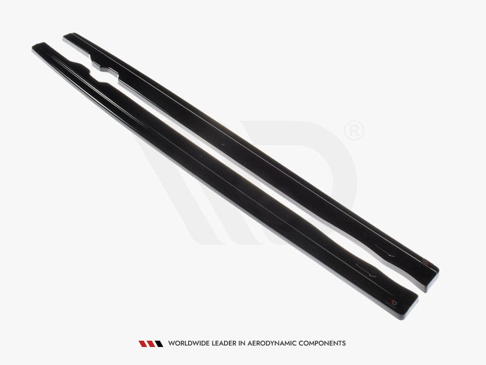 Maxton Design Side Skirts Splitters Mini Cooper S MK3 Pre-facelift 3 Door (F56) 2014-2017 Maxton Design SR