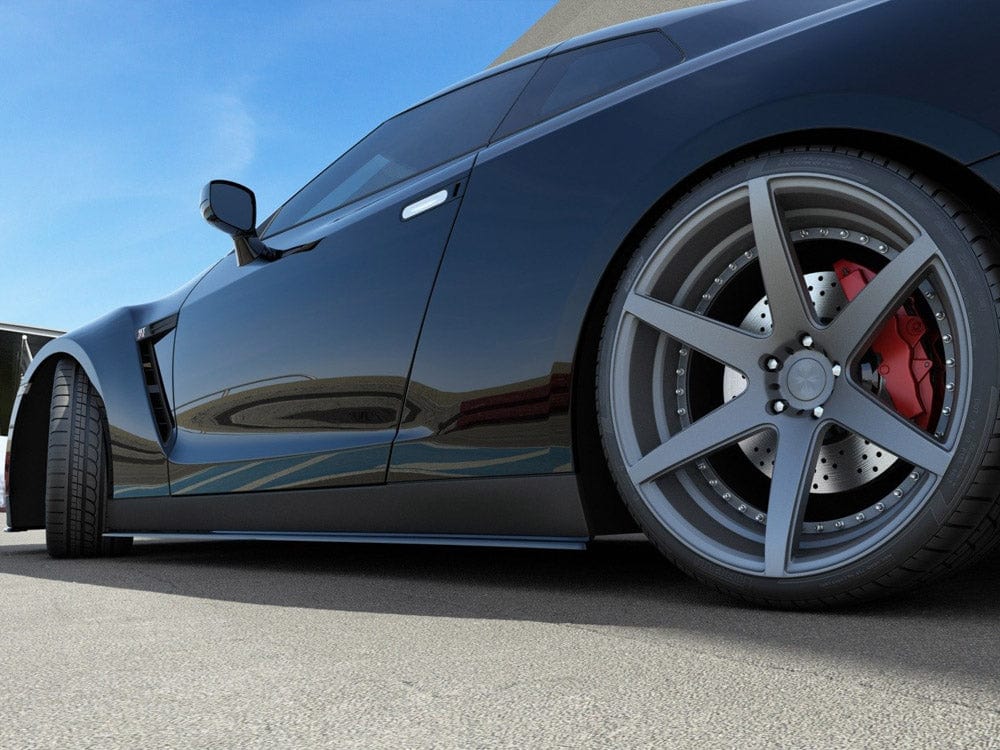 Maxton Design Side Skirts Splitters Nissan GT-R Pre-facelift Coupe (R35-SERIES) 2007-2010 Maxton Design SR