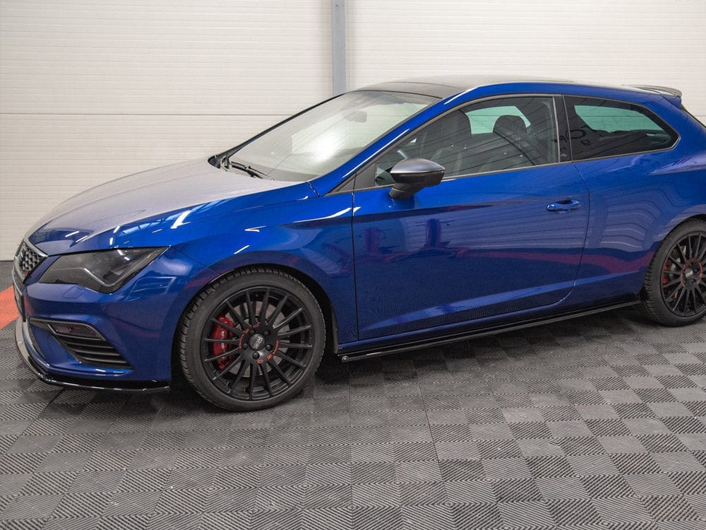 Maxton Design Side Skirts Splitters Seat Leon Cupra/ FR SC MK3/ MK3 Facelift 2013-2019 Maxton Design SR