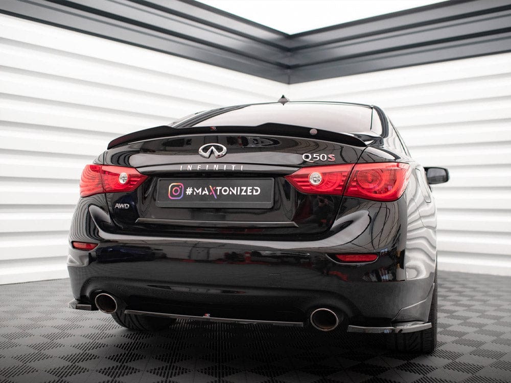 Maxton Design Spoiler CAP Infiniti Q50 S Mk1 Maxton Design SR