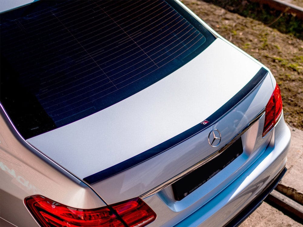 Maxton Design Spoiler Cap Mercedes E63 AMG / AMG-Line Sedan W212 Facelift Maxton Design SR