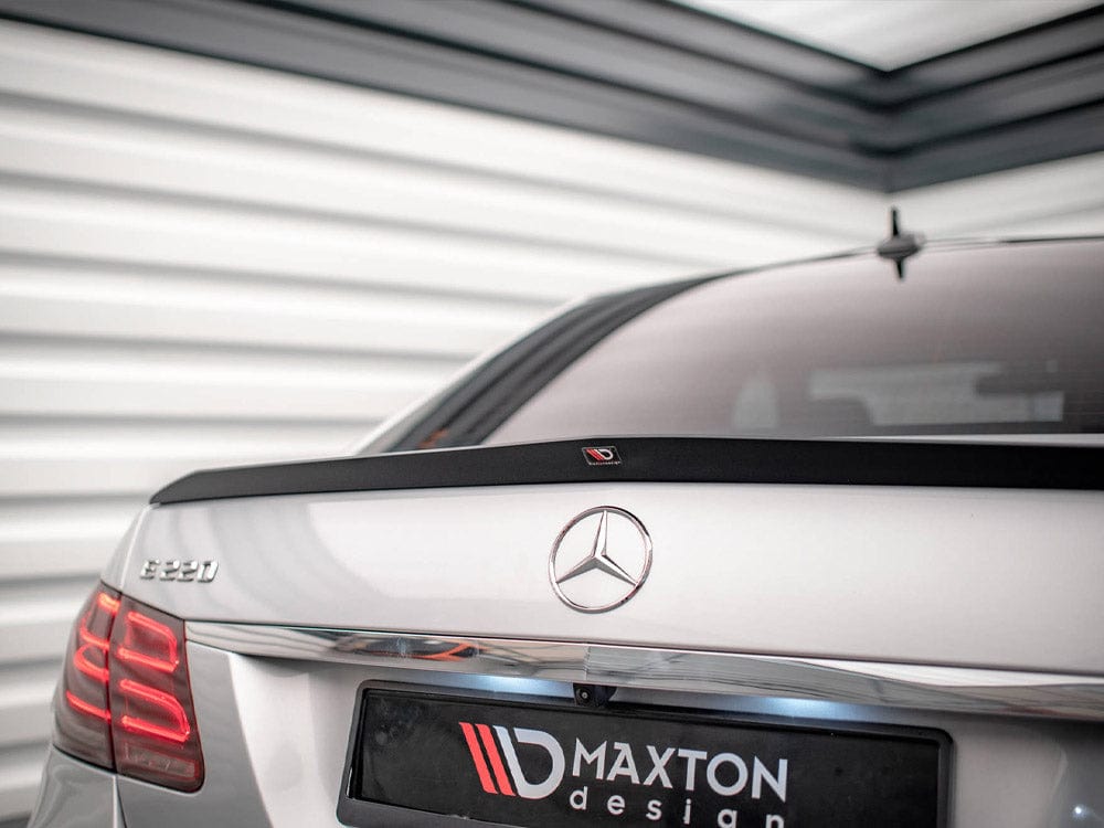 Maxton Design Spoiler Cap Mercedes E63 AMG / AMG-Line Sedan W212 Facelift Maxton Design SR