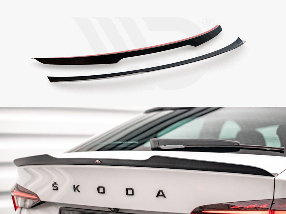 Maxton Design Spoiler CAP Skoda Octavia Liftback MK4 2019- Maxton Design SR