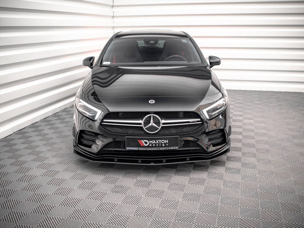 Maxton Design Street PRO Front Splitter Mercedes A35 AMG / AMG-Line Aero Pack W177 Maxton Design SR