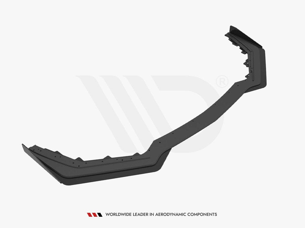 Maxton Design Street PRO Front Splitter V.1 + Flaps Ford Mustang GT Mk6 Facelift 2017- Maxton Design SR
