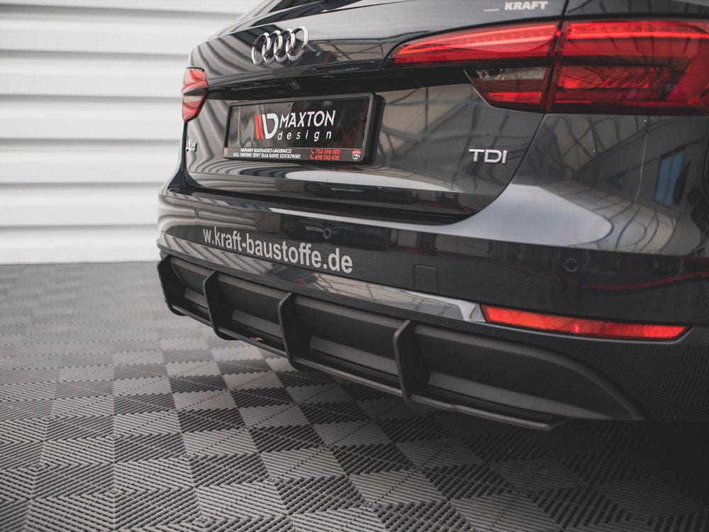 Maxton Design Street PRO Rear Diffuser Audi A4 Avant B9 Maxton Design SR