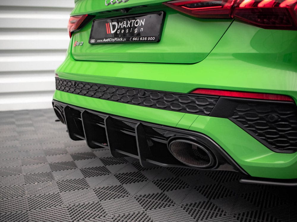 Maxton Design Street PRO Rear Diffuser Audi RS3 Sedan 8Y 2020- Maxton Design SR