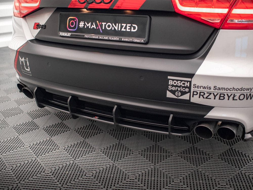 Maxton Design Street Pro Rear Diffuser Audi S8 D4 Maxton Design SR
