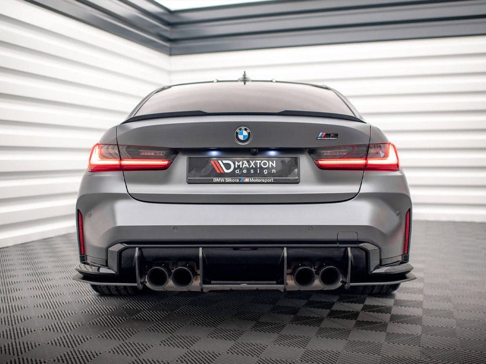 Maxton Design Street PRO Rear Diffuser Bmw M3 G80 2021- Maxton Design SR