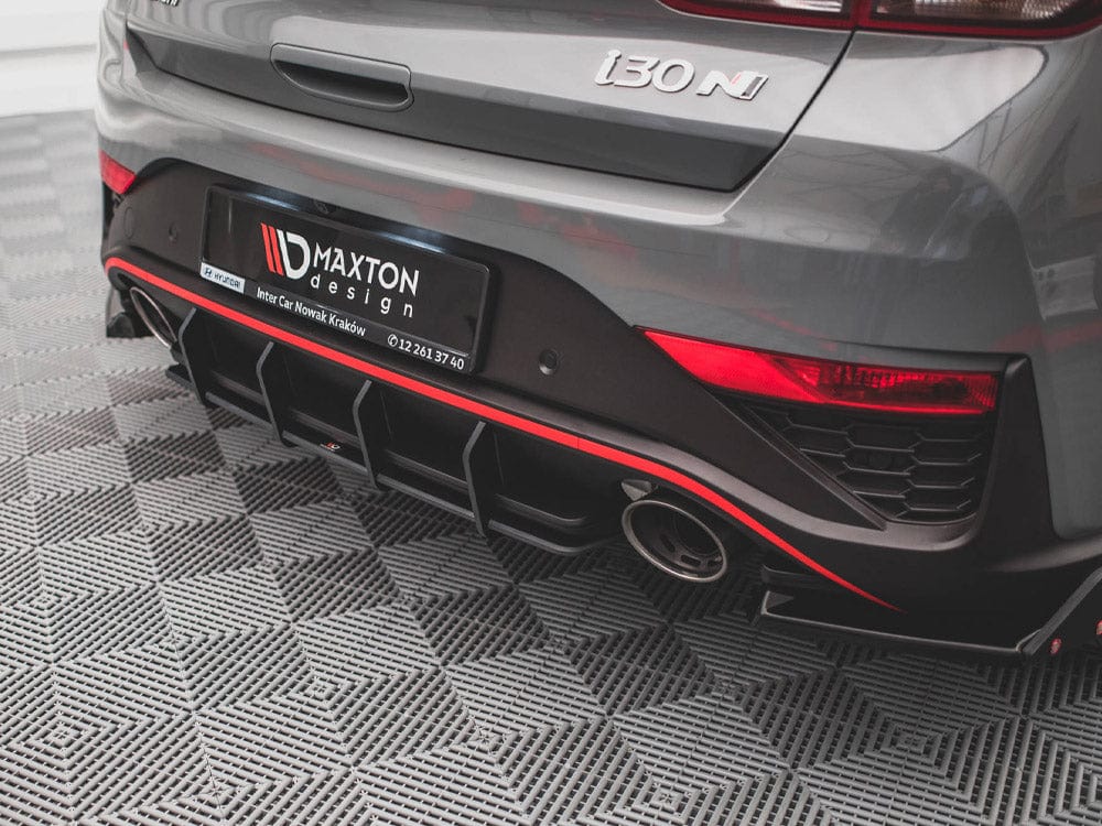 Maxton Design Street PRO Rear Diffuser Hyundai I30 N Hatchback MK3 Facelift 2020- Maxton Design SR