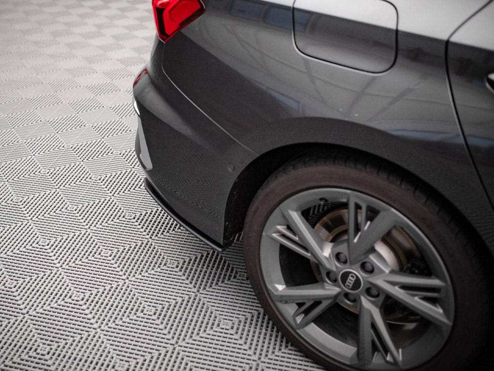 Maxton Design Street PRO Rear Side Splitters Audi S3 Sedan 8Y 2020- Maxton Design SR