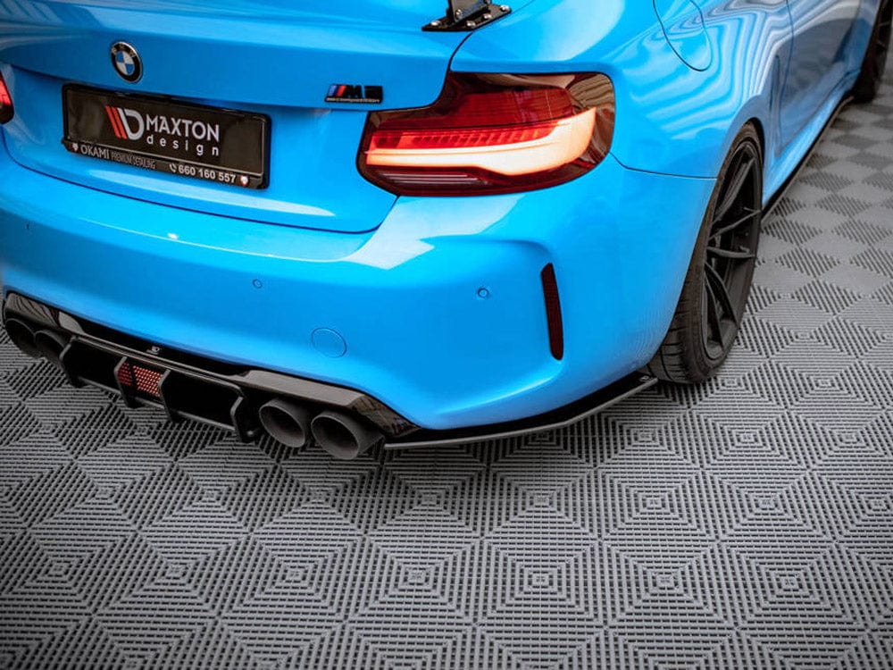 Maxton Design Street PRO Rear Side Splitters Bmw M2 F87 2016-2020 Maxton Design SR