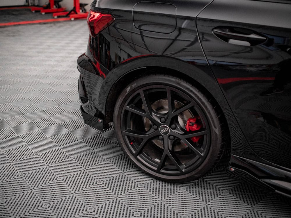 Maxton Design Street PRO Rear Side Splitters + Flaps Audi RS3 Sportback 8Y Maxton Design SR