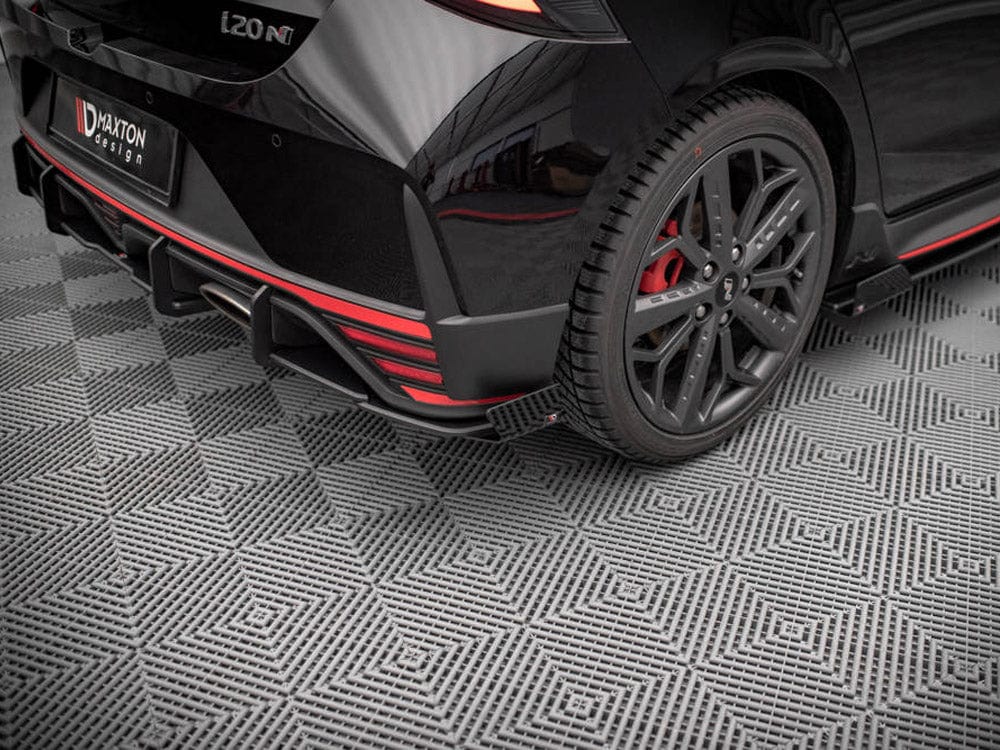 Maxton Design Street PRO Rear Side Splitters (+flaps) Hyundai I20 N MK3 2020- Maxton Design SR