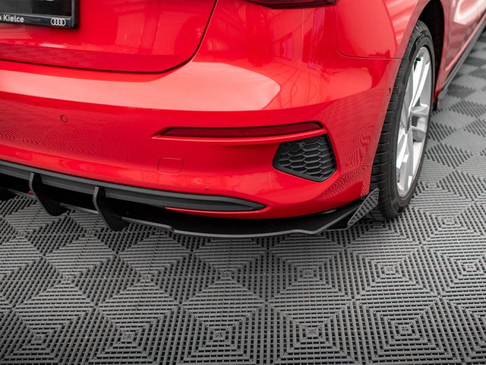 Maxton Design Street PRO Rear Valance + Flaps Audi A3 Sportback 8Y Maxton Design SR