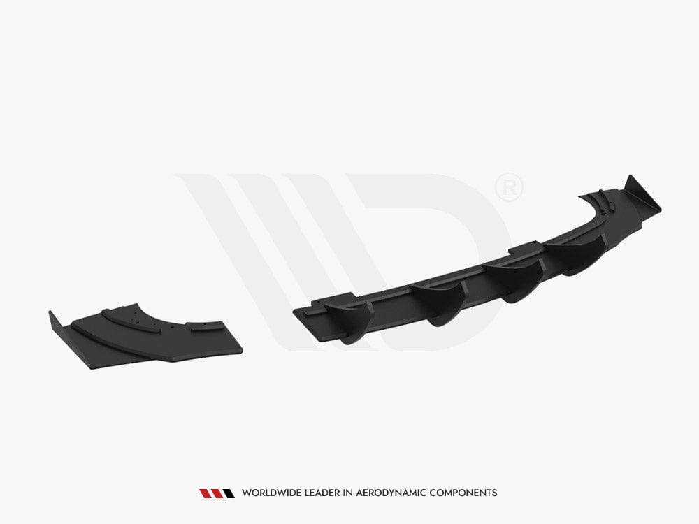 Maxton Design Street PRO Rear Valance + Flaps Opel Astra GTC OPC-Line J 2011-2018 Maxton Design SR