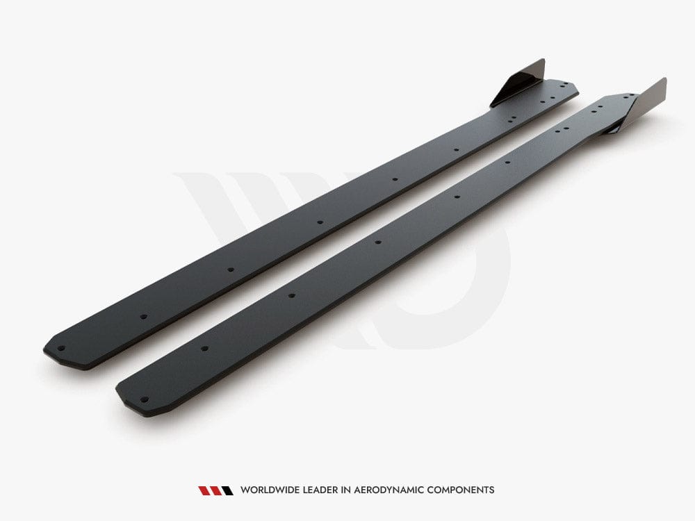 Maxton Design Street PRO Side Skirt Diffusers (+flaps) Ford Focus ST / ST-Line Mk4 Maxton Design SR