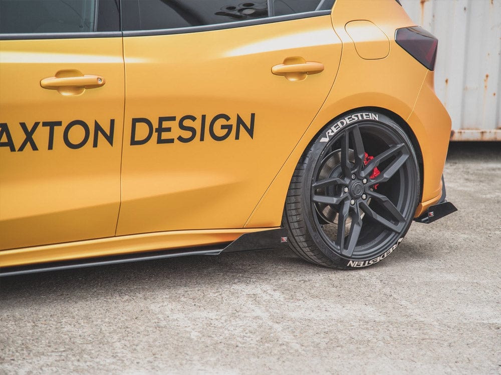 Maxton Design Street PRO Side Skirt Diffusers (+flaps) Ford Focus ST / ST-Line Mk4 Maxton Design SR