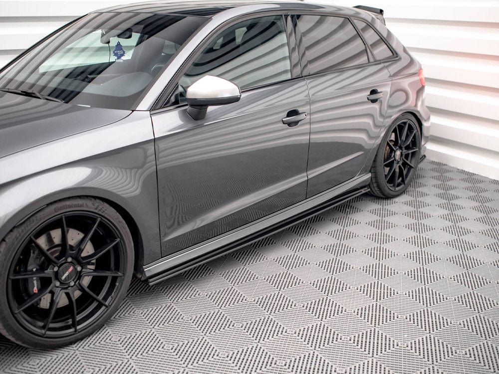 Maxton Design Street PRO Side Skirts Diffusers Audi S3 / A3 S-Line Sportback 8V Facelift Maxton Design SR