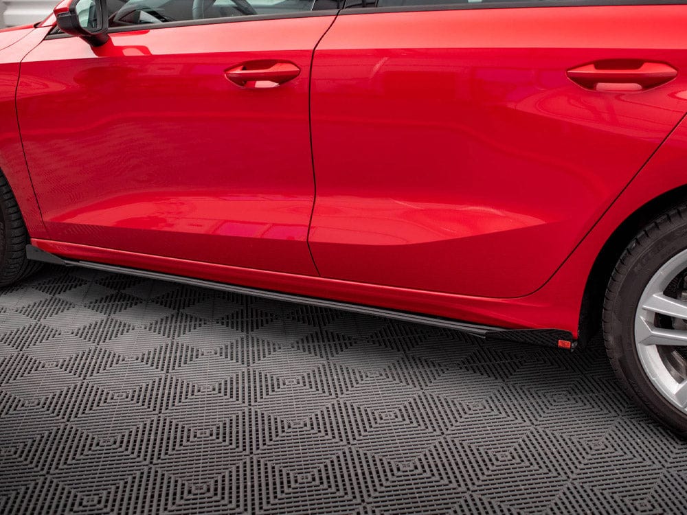 Maxton Design Street PRO Side Skirts Diffusers + Flaps Audi A3 8Y Maxton Design SR